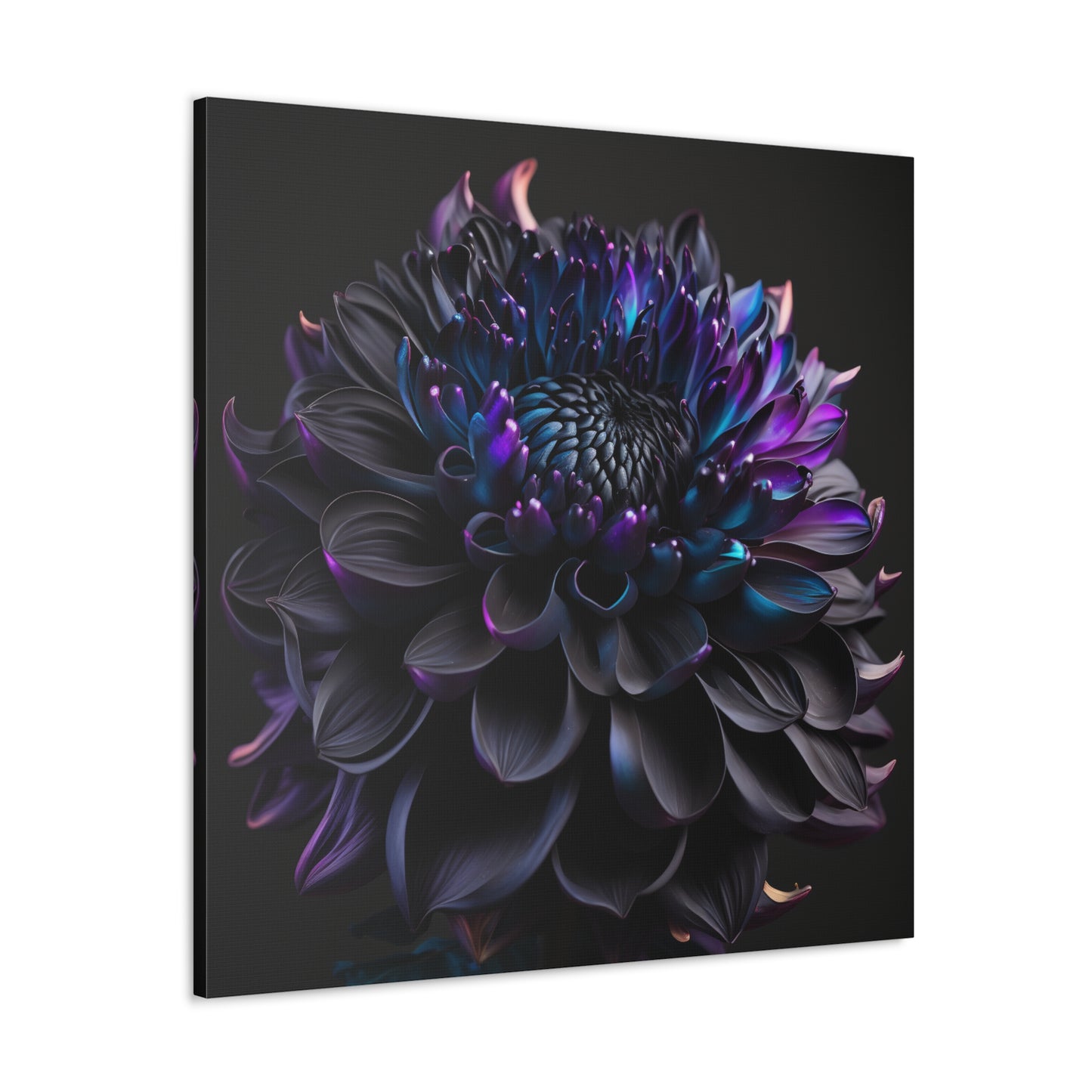 Canvas Gallery Wraps Dahlia Purple 2