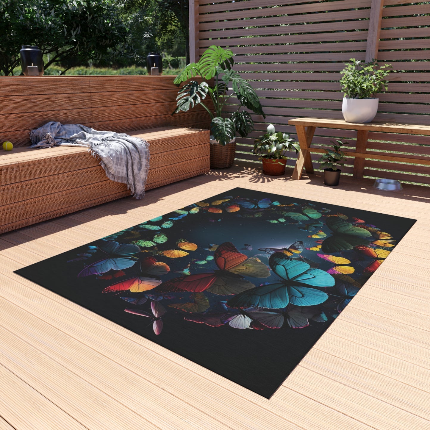 Outdoor Rug  Moon Butterfly 3