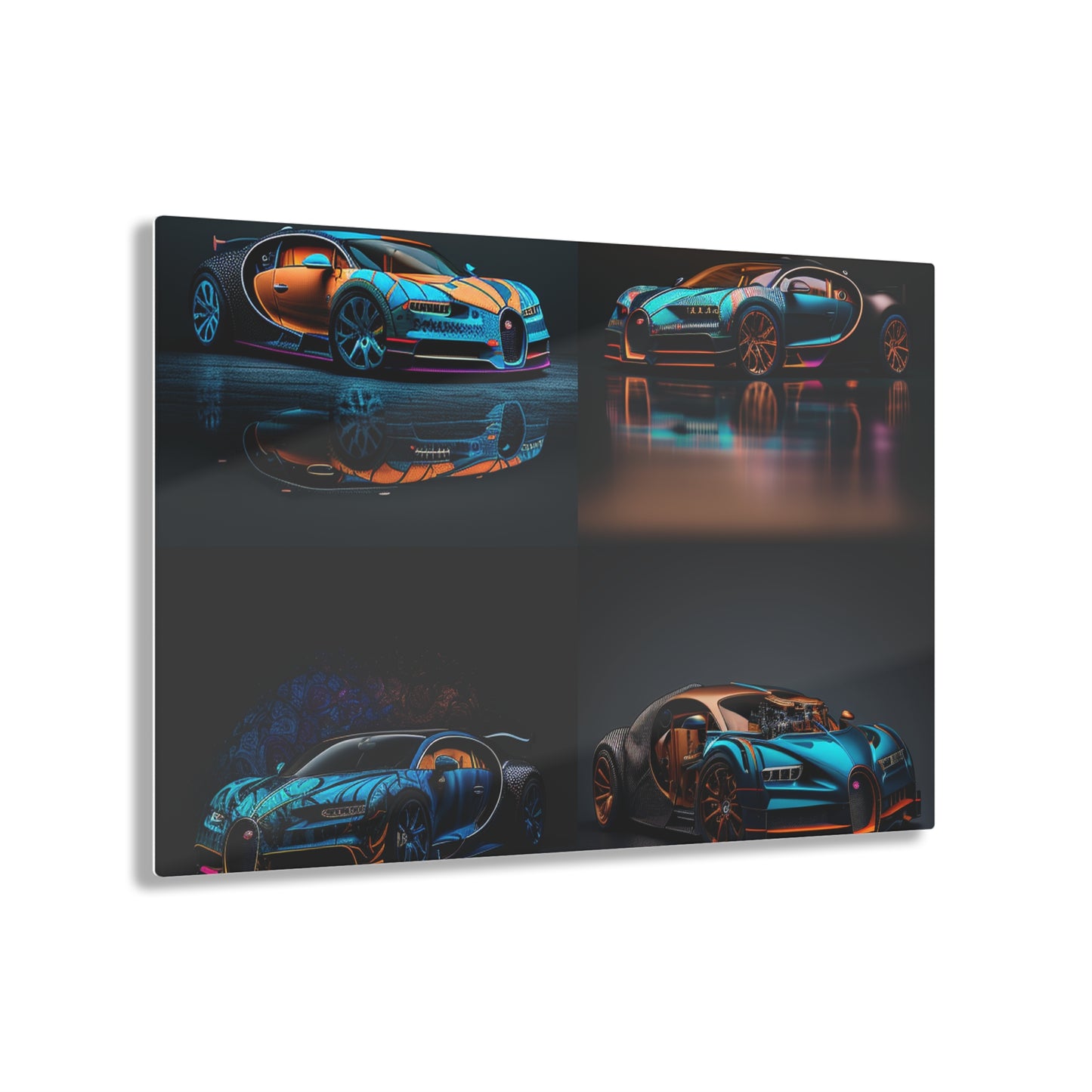 Acrylic Prints Bugatti Blue 5