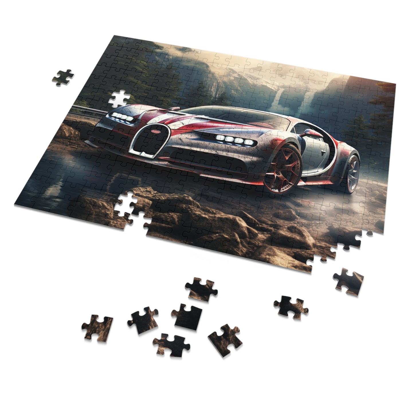 Jigsaw Puzzle (30, 110, 252, 500,1000-Piece) Bugatti Waterfall 4