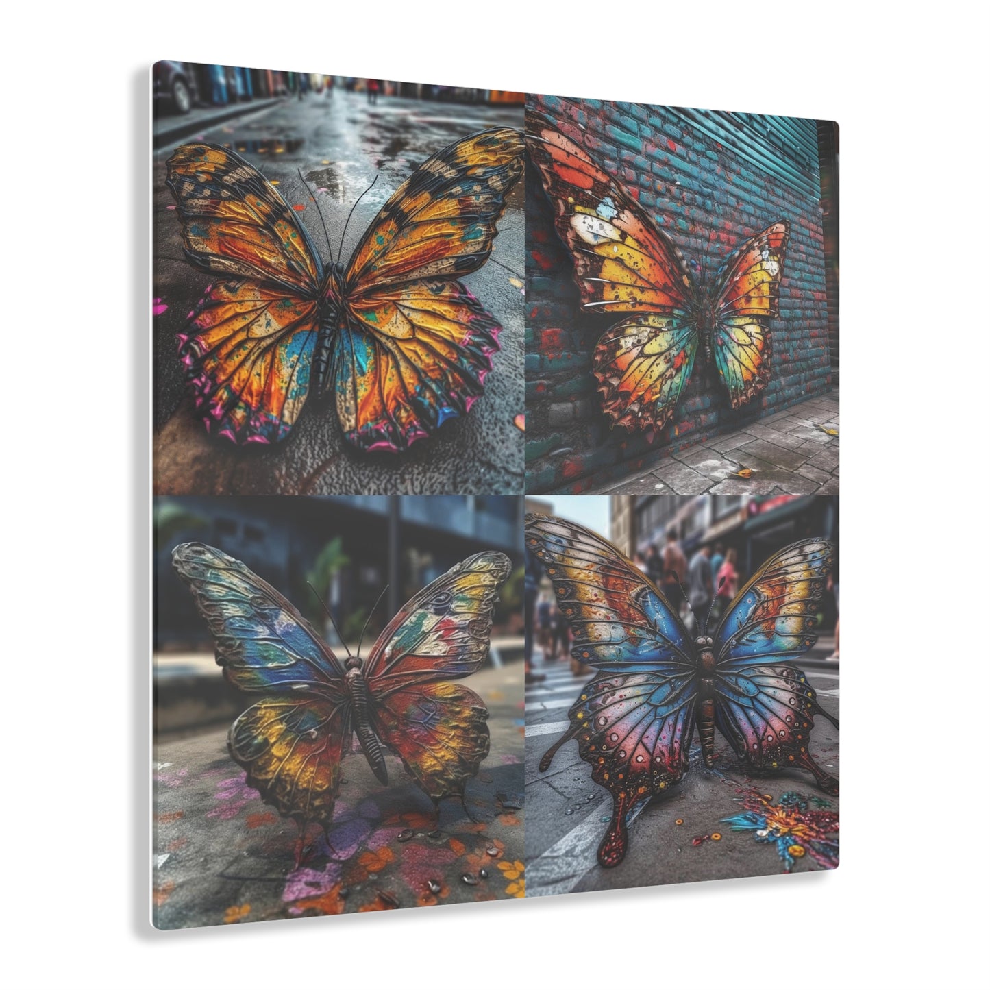 Acrylic Prints Liquid Street Butterfly 5