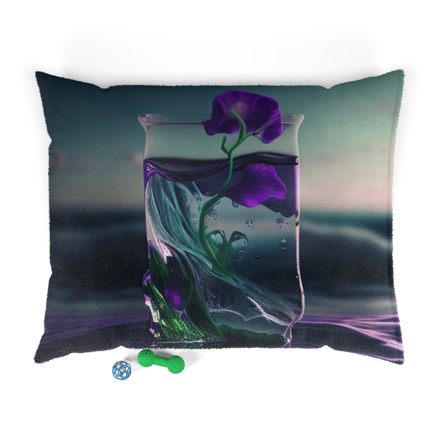 Pet Bed Purple Sweet pea in a vase 3