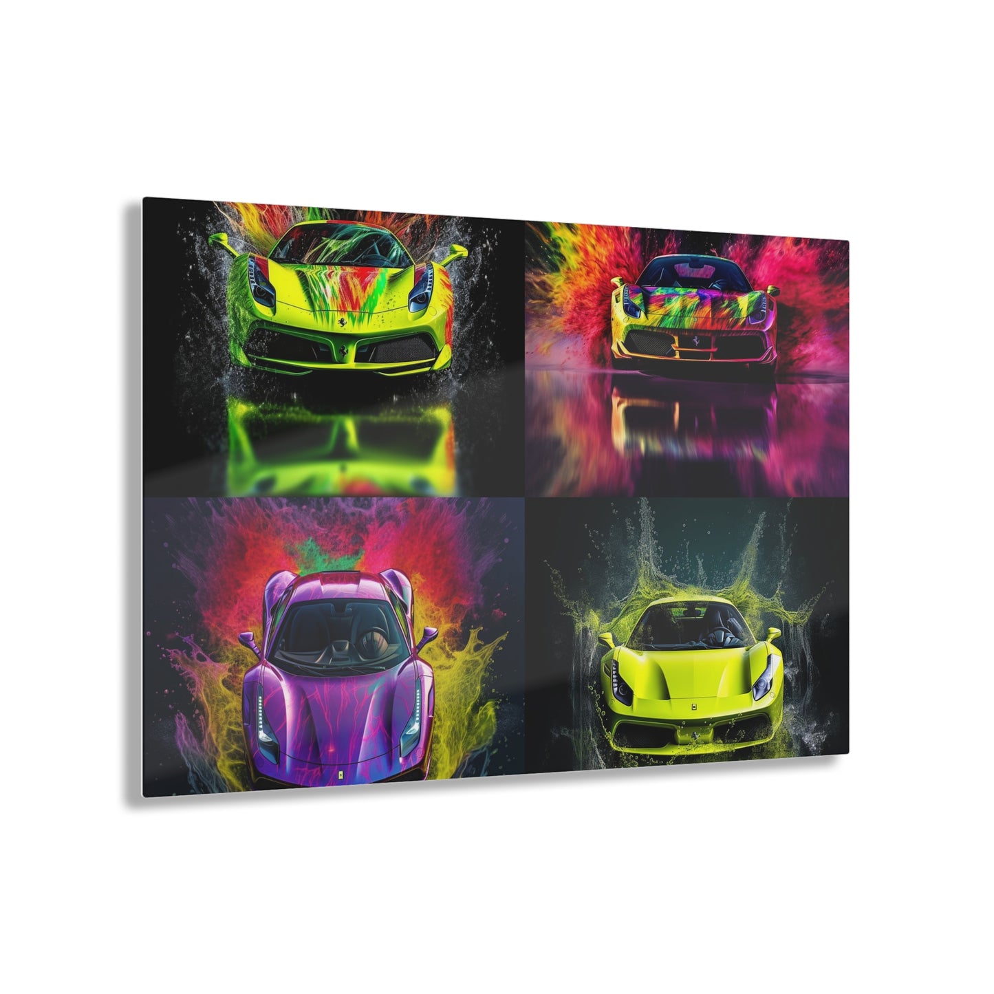 Acrylic Prints Farrari Water 5