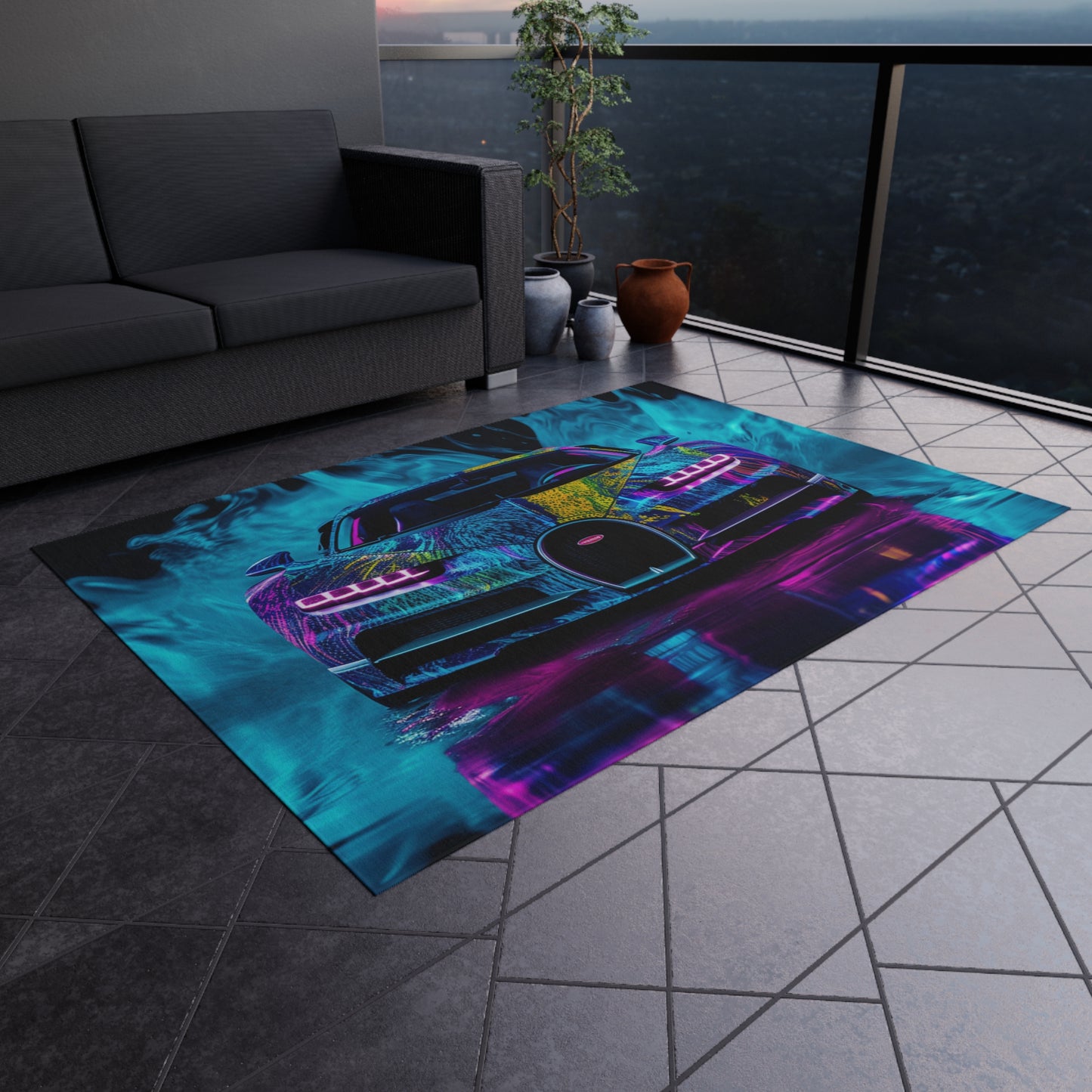 Outdoor Rug  Bugatti Water 2