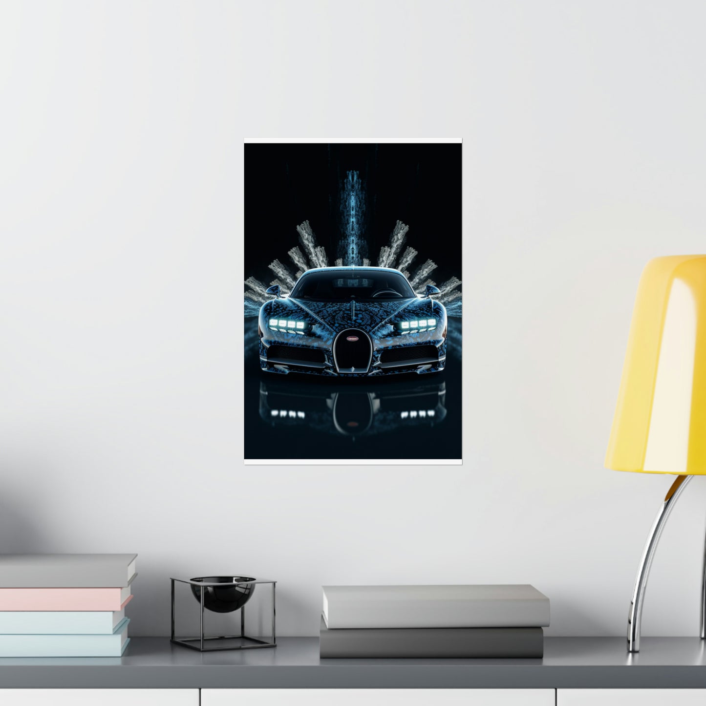 Premium Matte Vertical Posters Hyper Bugatti 2