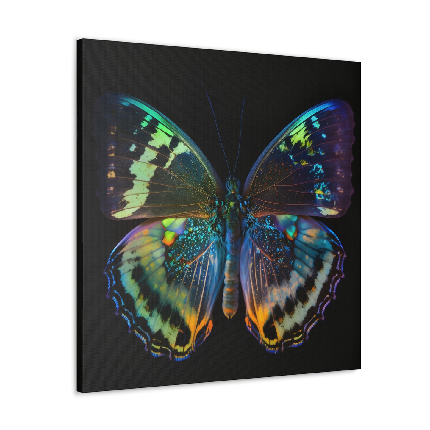 Canvas Gallery Wraps Neon Butterfly Flair 4