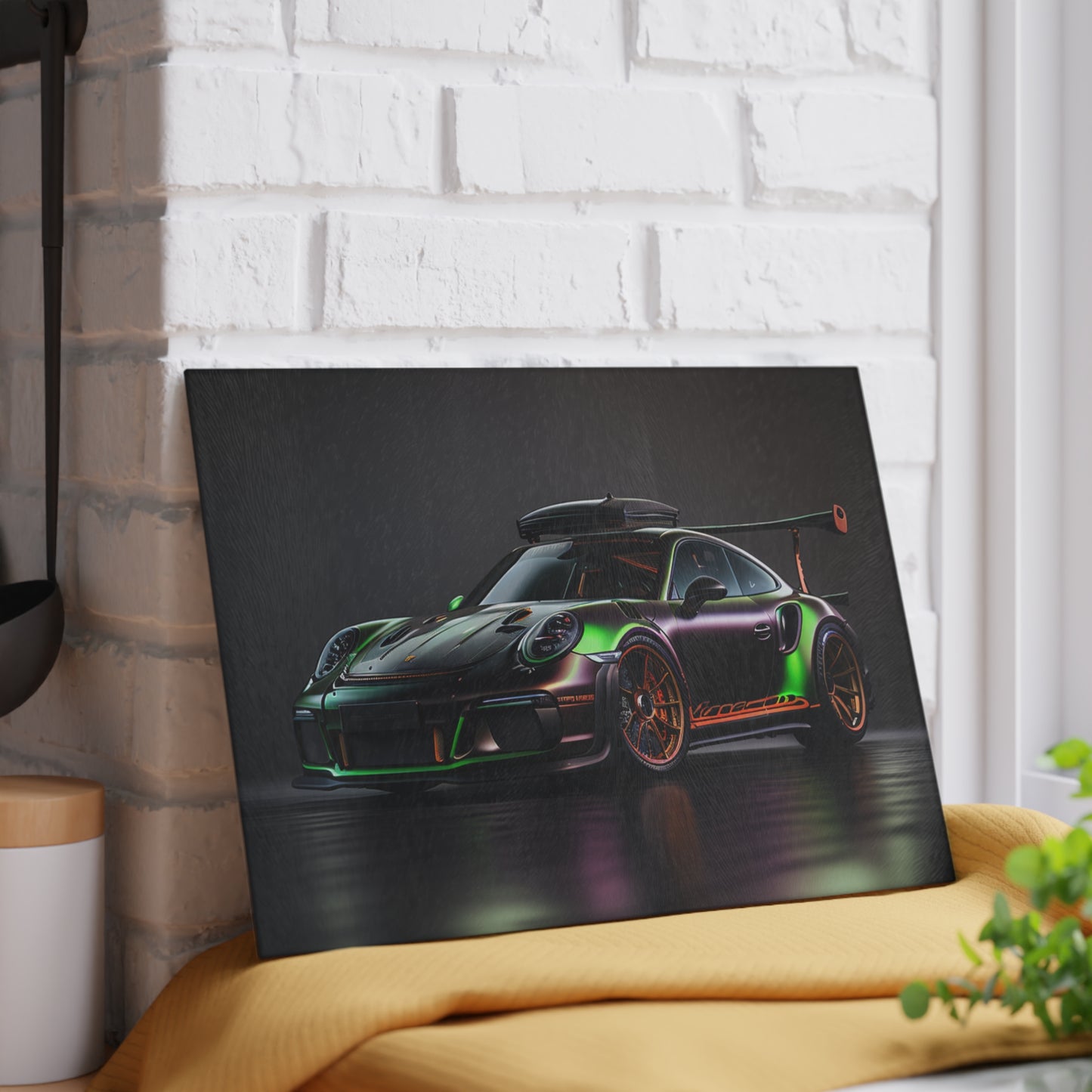 Glass Cutting Board Porsche Color 2