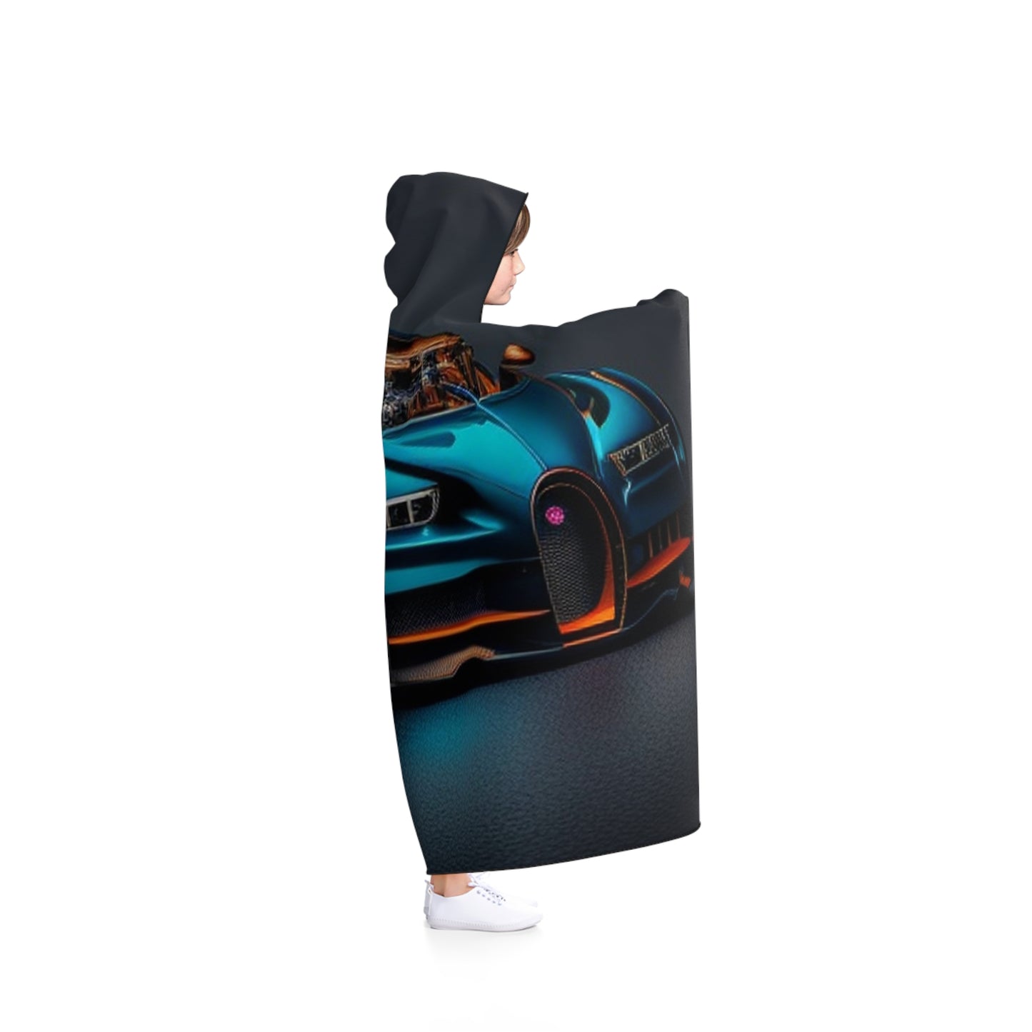Hooded Blanket Bugatti Blue 4