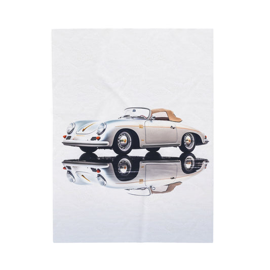 Velveteen Plush Blanket 911 Speedster on water 2