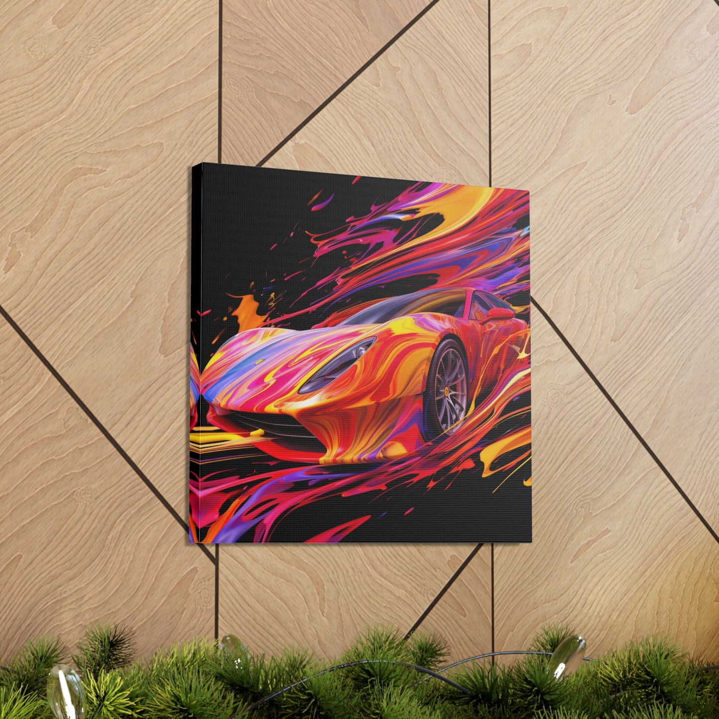 Canvas Gallery Wraps Ferrari Water Fusion 2