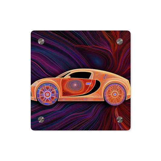 Acrylic Wall Art Panels Bugatti Abstract Concept 2