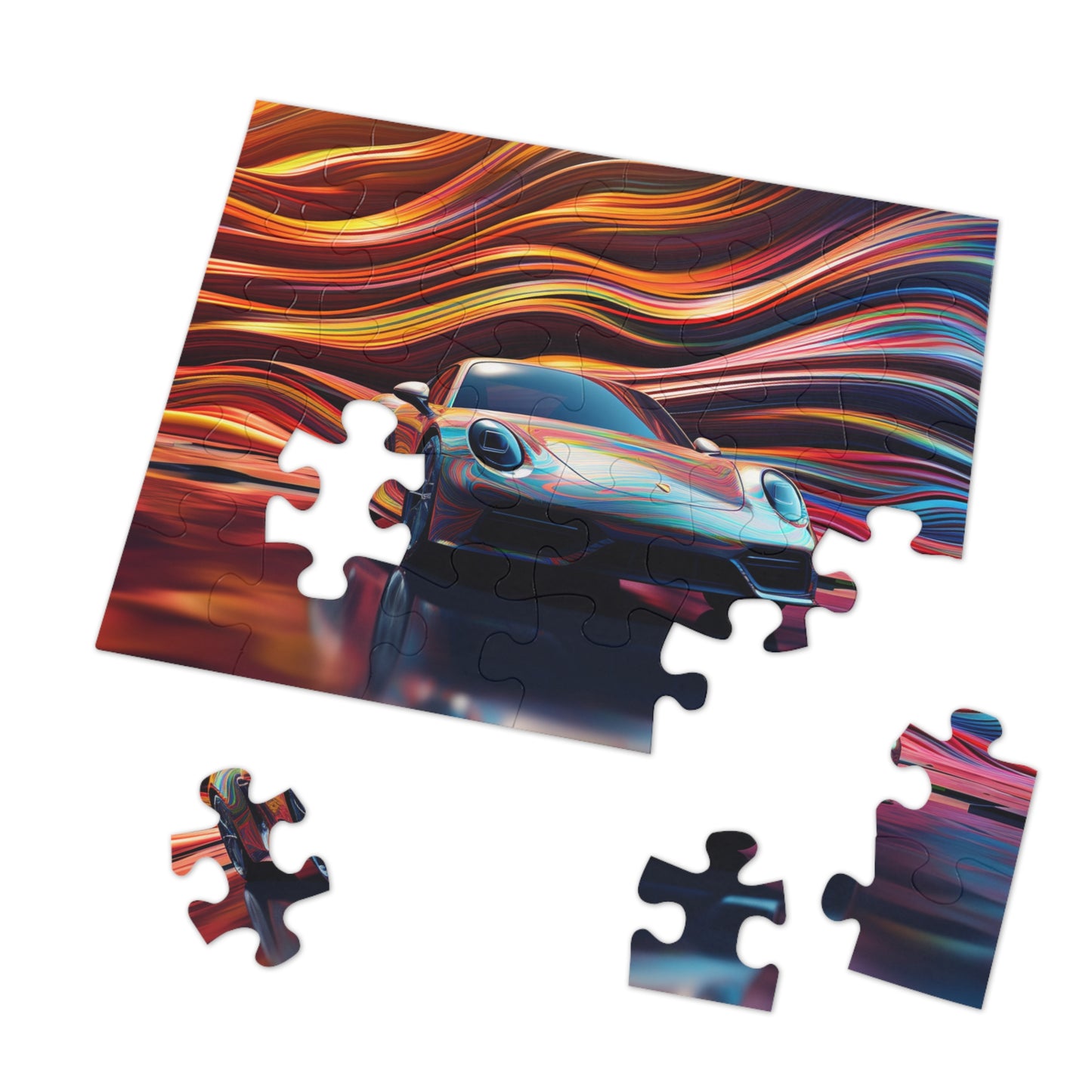 Jigsaw Puzzle (30, 110, 252, 500,1000-Piece) Porsche Water Fusion 1