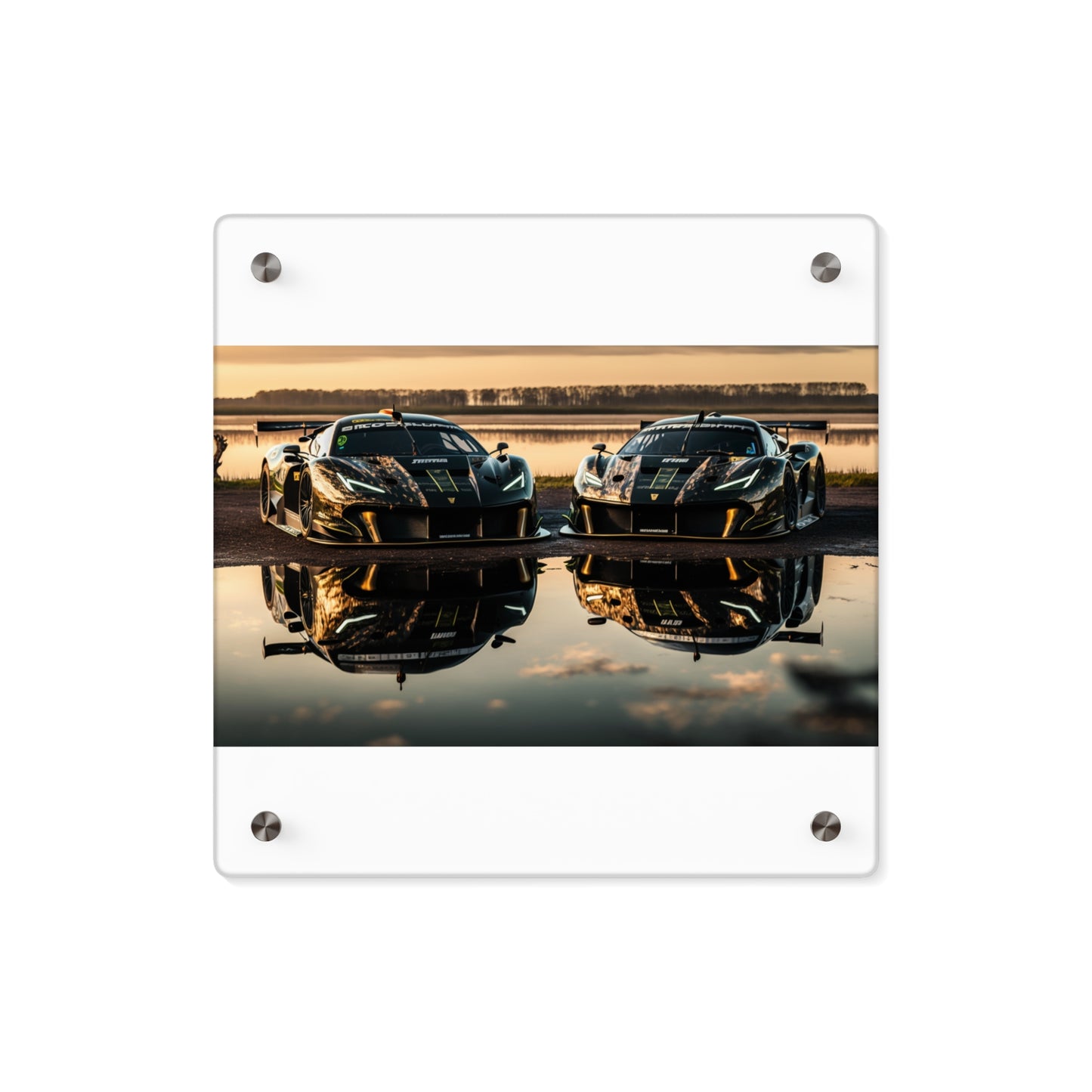 Acrylic Wall Art Panels Ferrari Lake 4