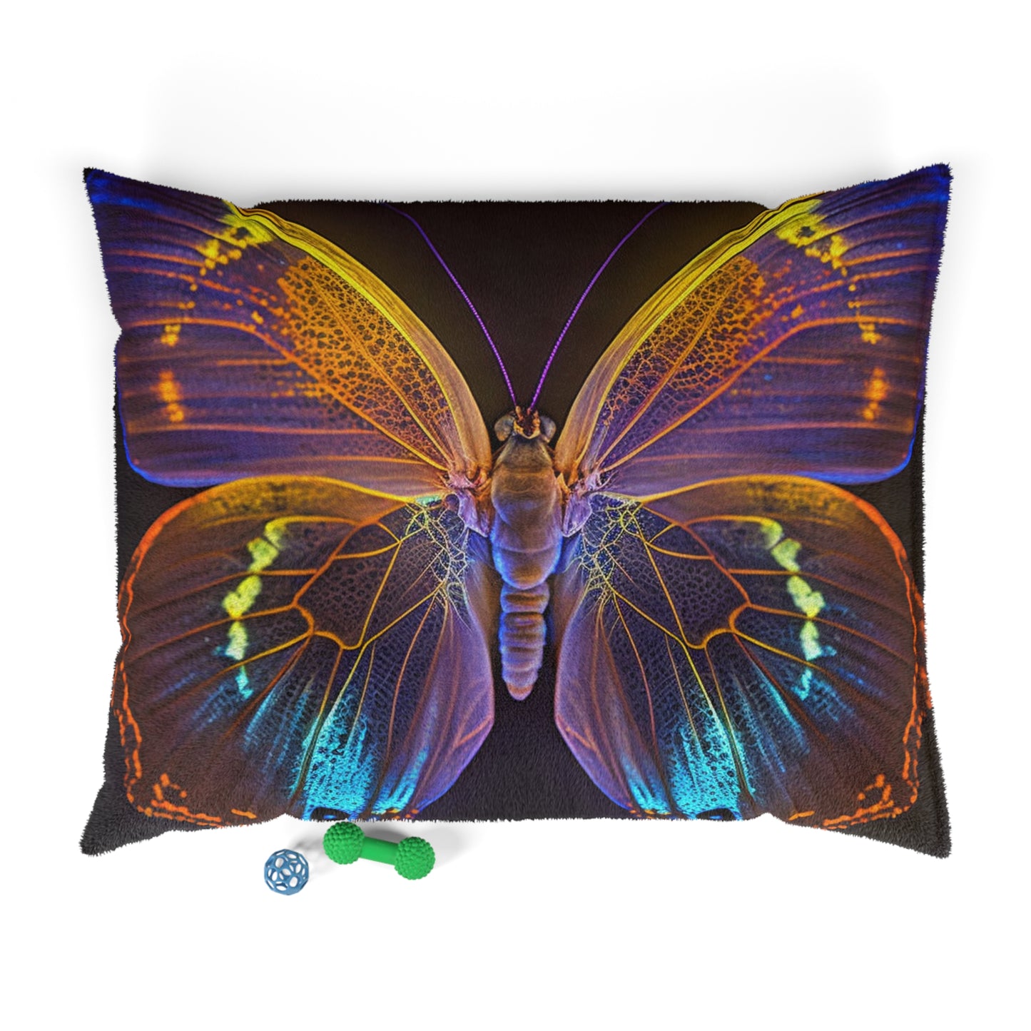 Pet Bed Neon Butterfly Flair 2