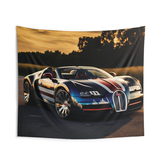 Indoor Wall Tapestries Bugatti Flag American 3