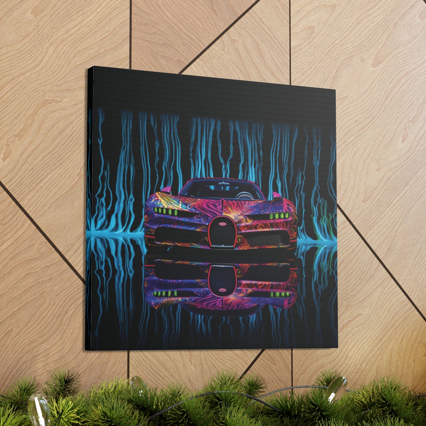 Canvas Gallery Wraps Bugatti Water 3