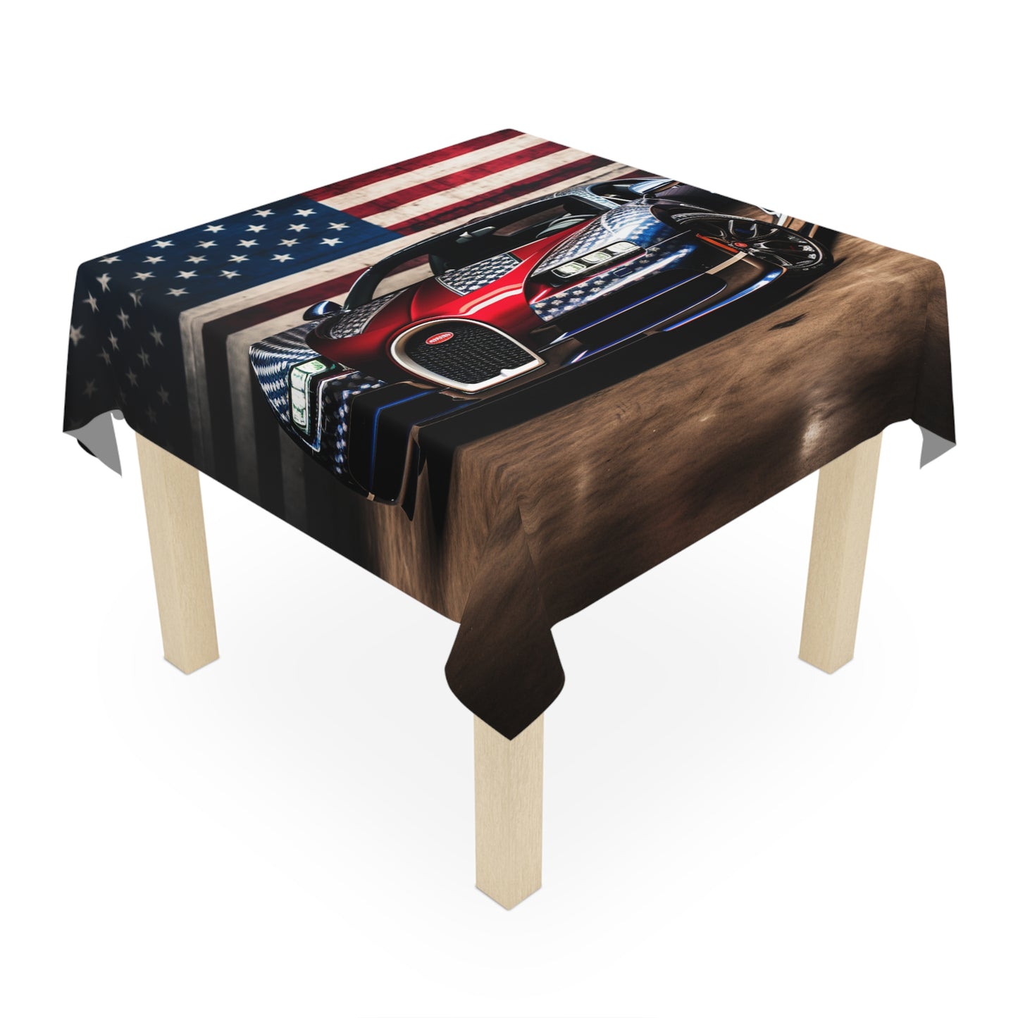 Tablecloth Bugatti American Flag 1