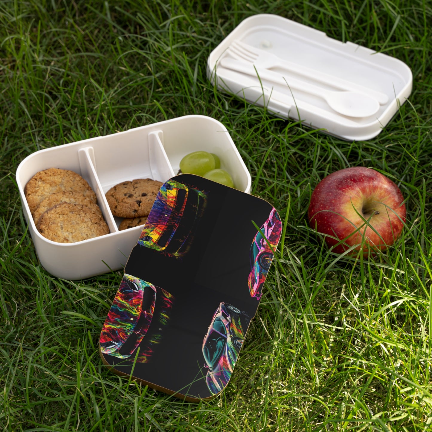 Bento Lunch Box Ferrari Color 5