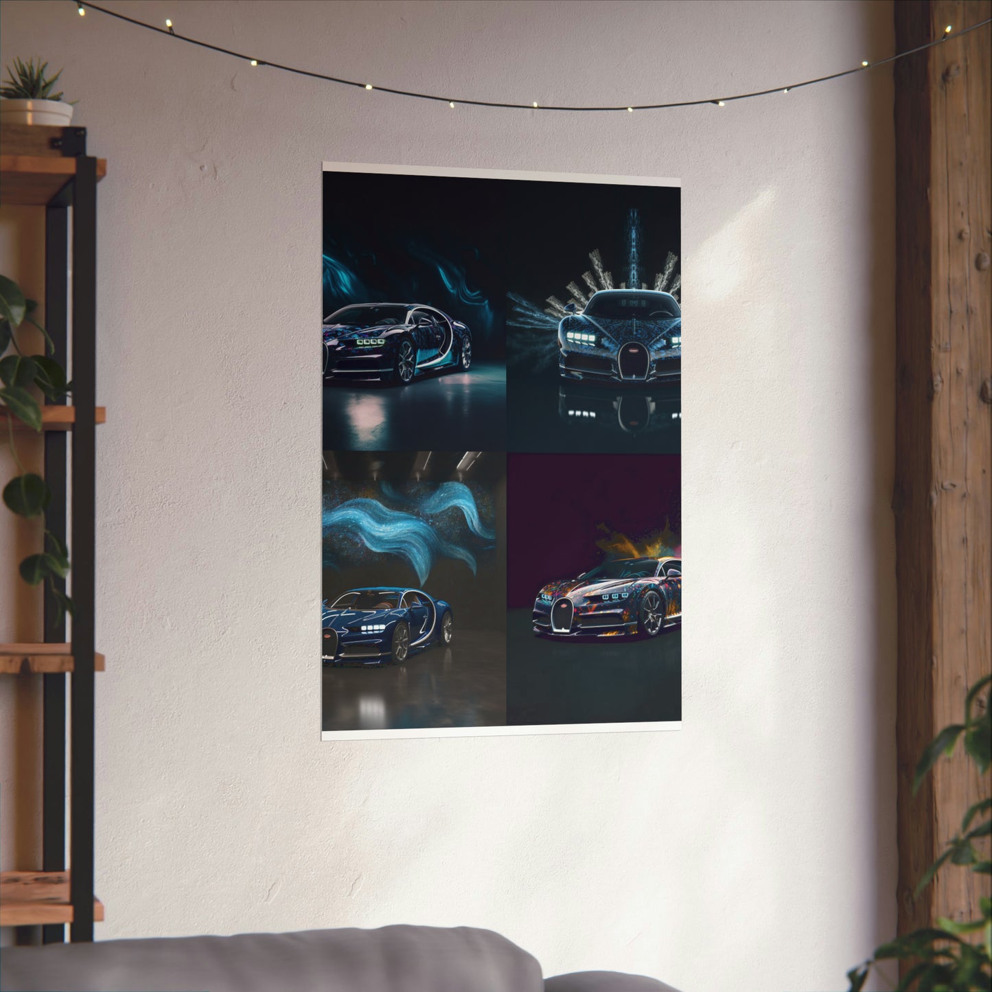 Premium Matte Vertical Posters Hyper Bugatti 5