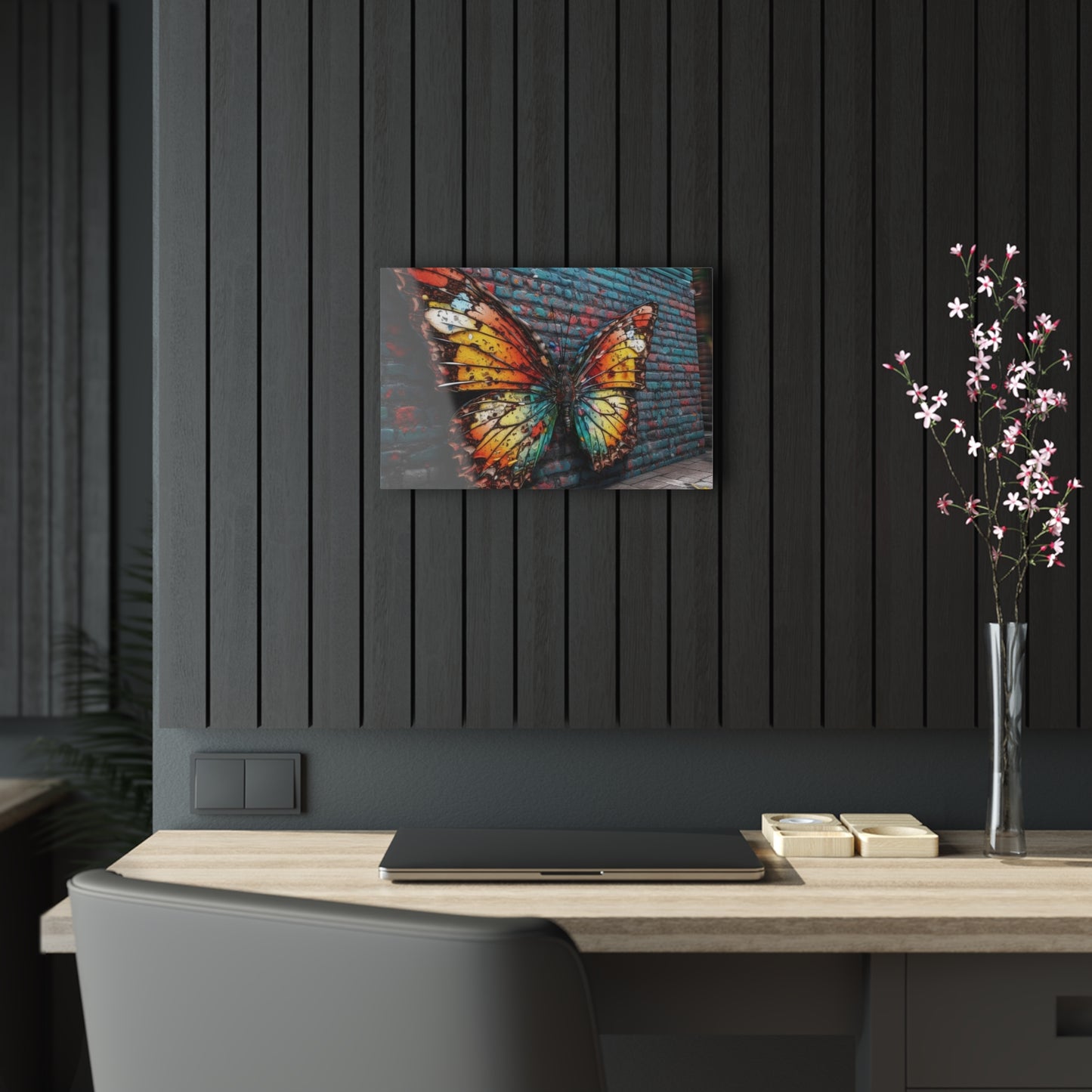 Acrylic Prints Liquid Street Butterfly 2