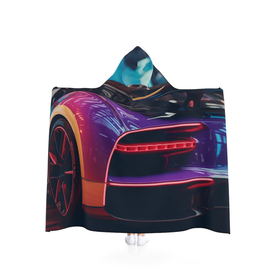 Hooded Blanket Hyper Bugatti Neon Chiron 3