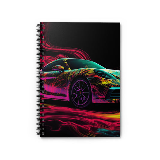 Spiral Notebook - Ruled Line Porsche Flair 1