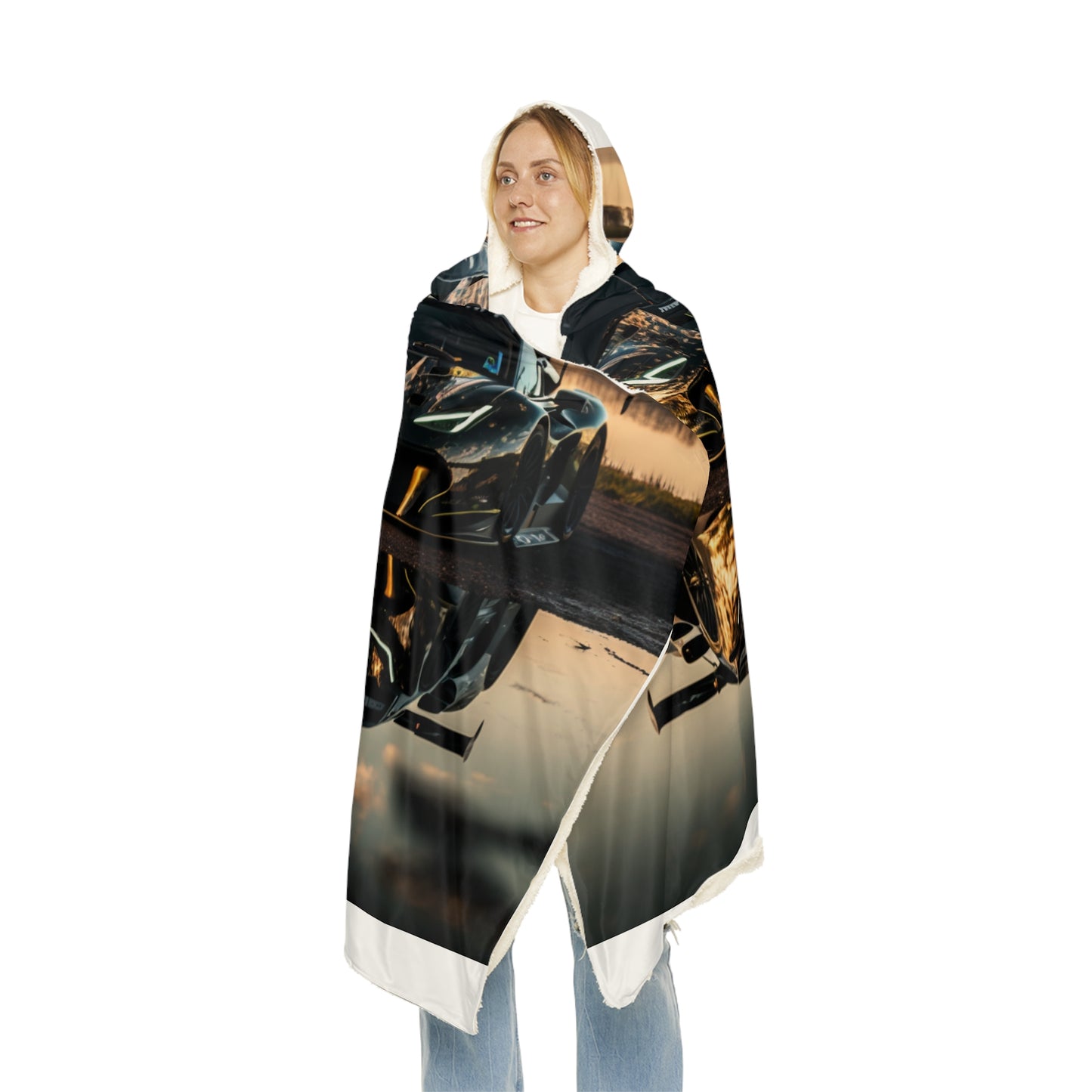 Snuggle Hooded Blanket Ferrari Lake 4