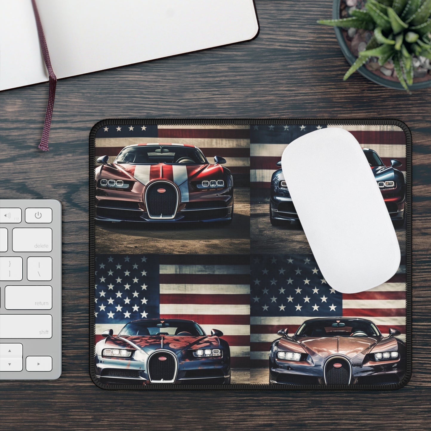 Gaming Mouse Pad  Bugatti Flag 5