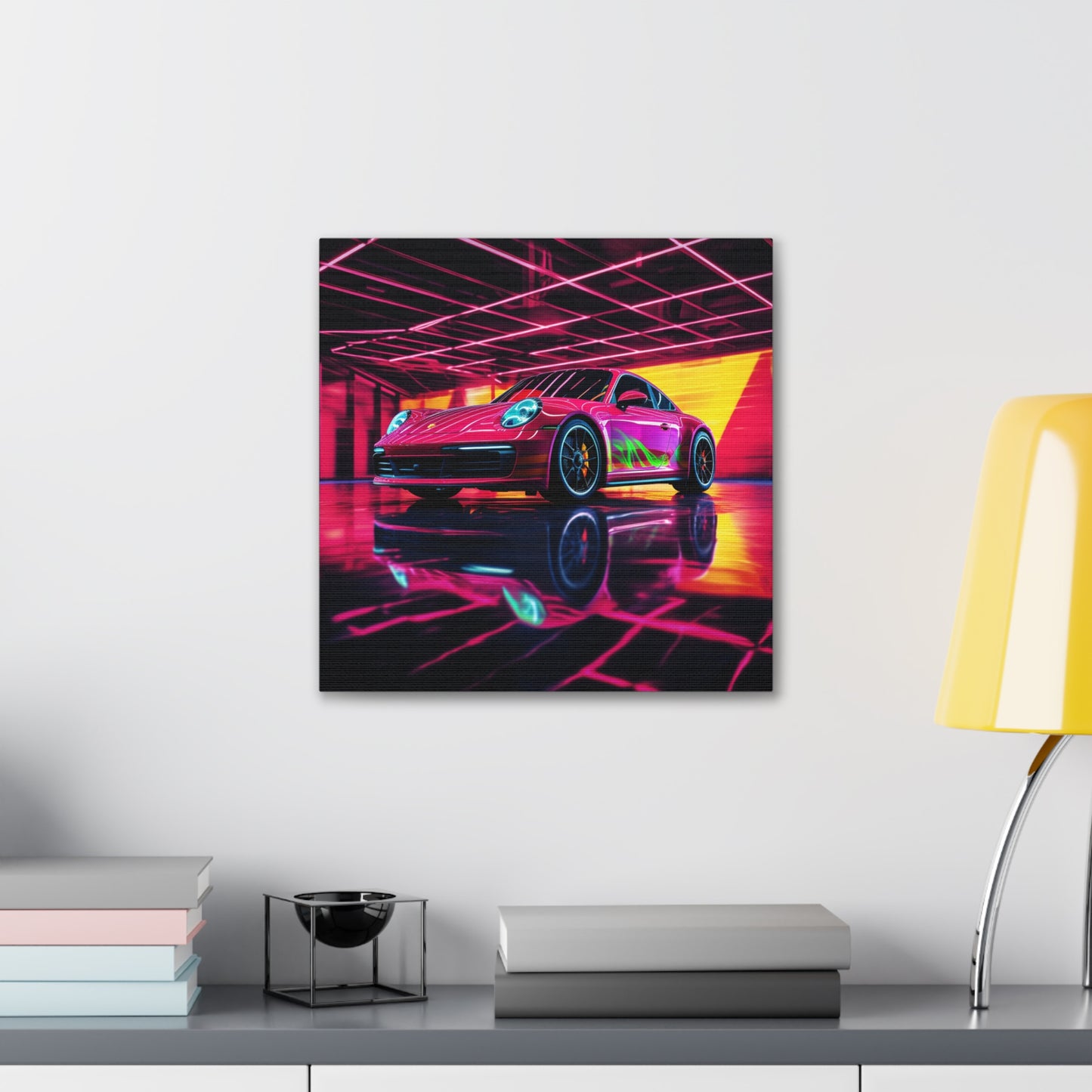 Canvas Gallery Wraps Macro Porsche 3