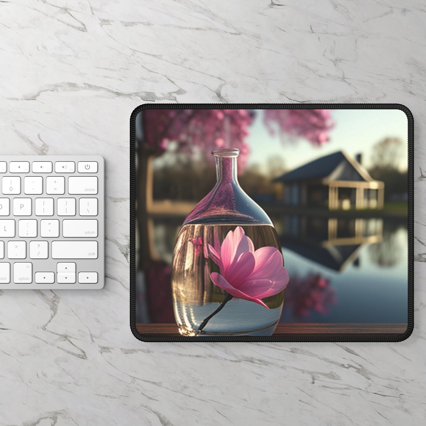 Gaming Mouse Pad  Magnolia in a Glass vase 2