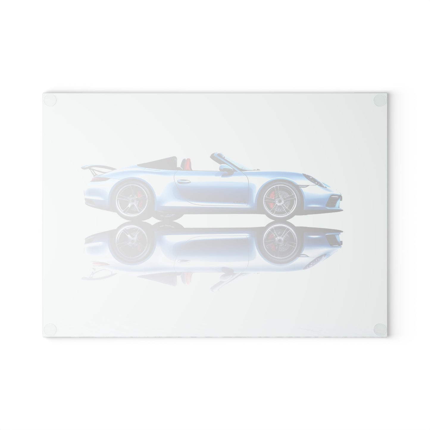 Glass Cutting Board 911 Speedster on water 4