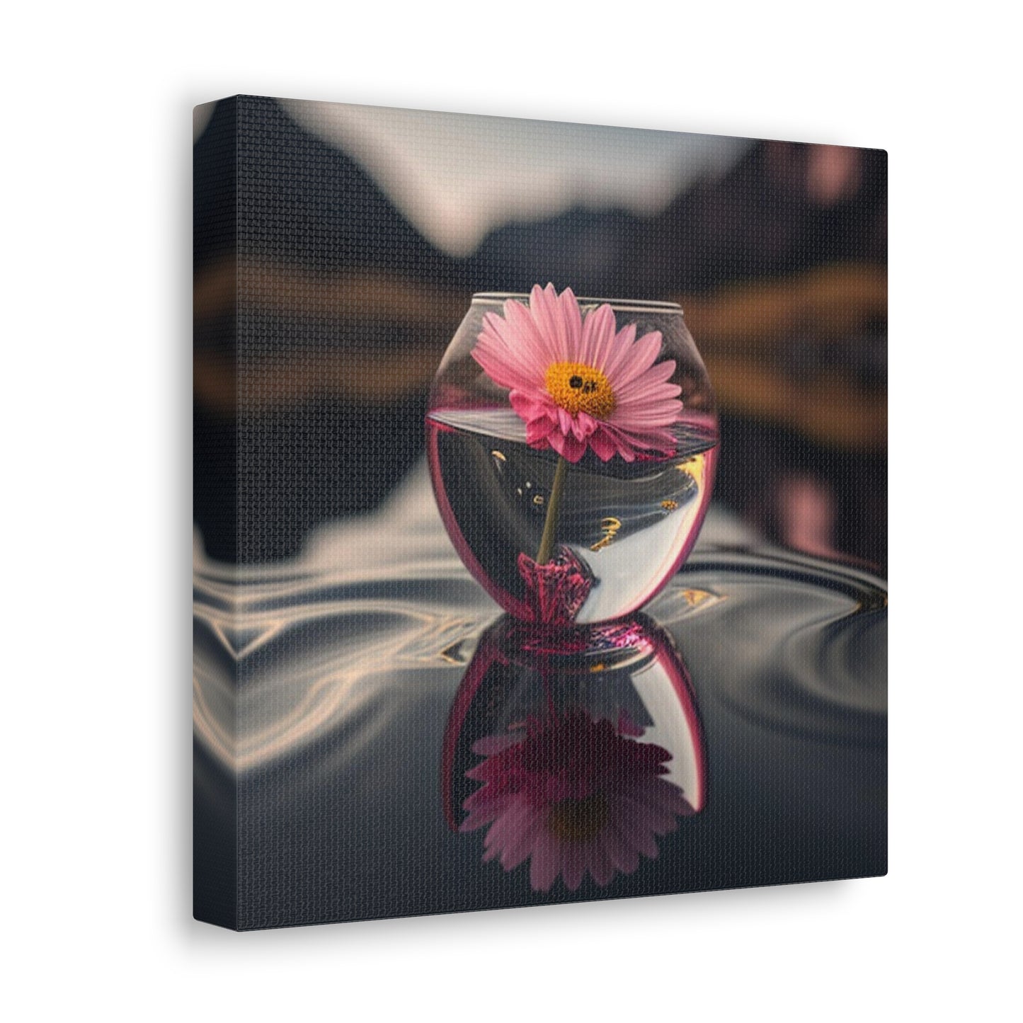Canvas Gallery Wraps Pink Daisy 1
