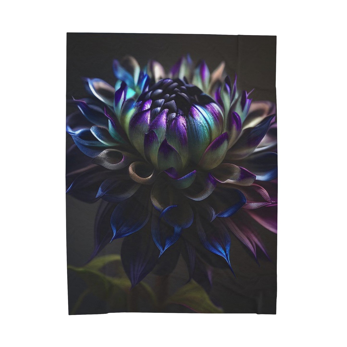 Velveteen Plush Blanket Dahlia Purple 4