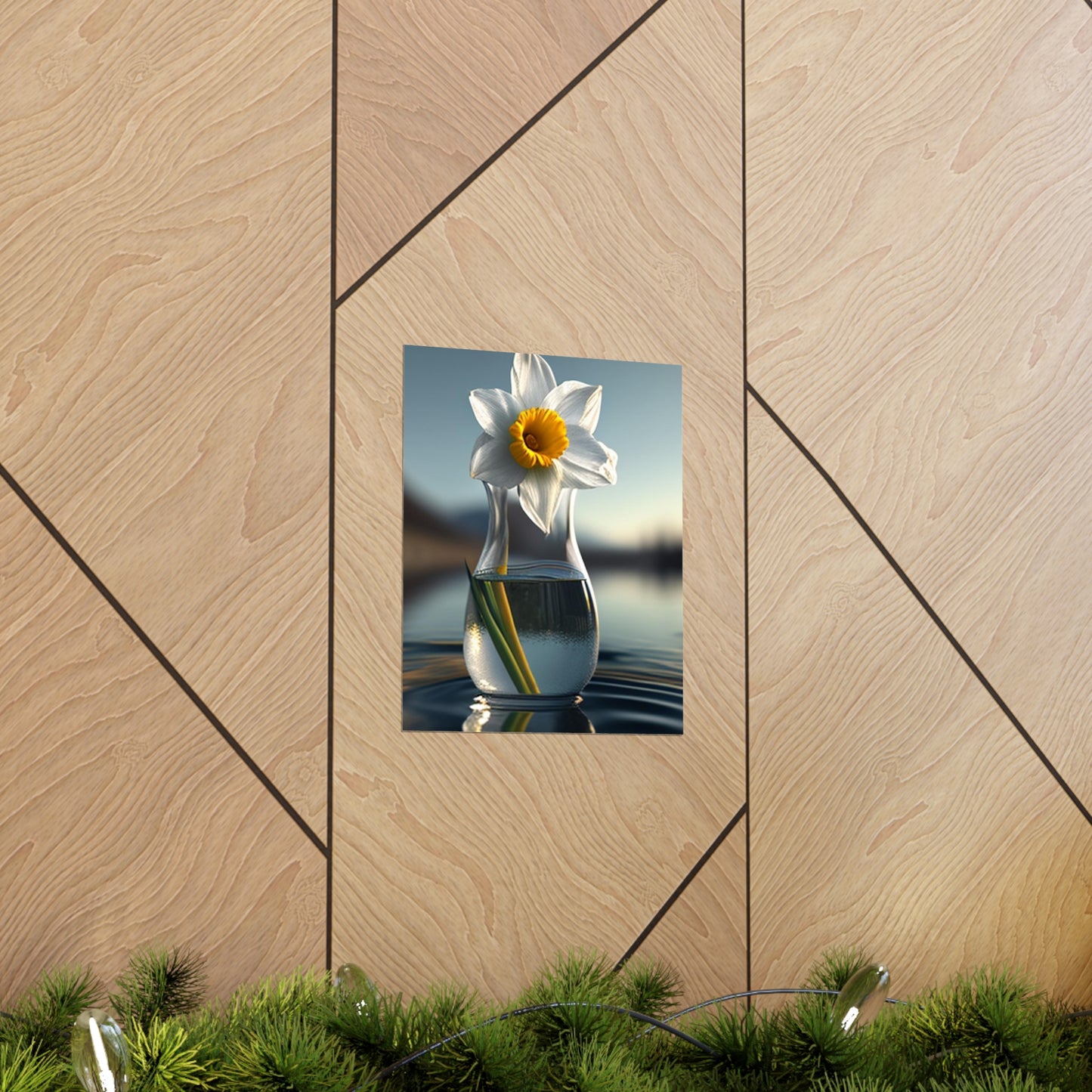 Premium Matte Vertical Posters Daffodil 3