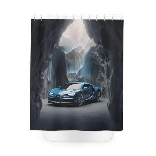 Polyester Shower Curtain Bugatti Real Look 2