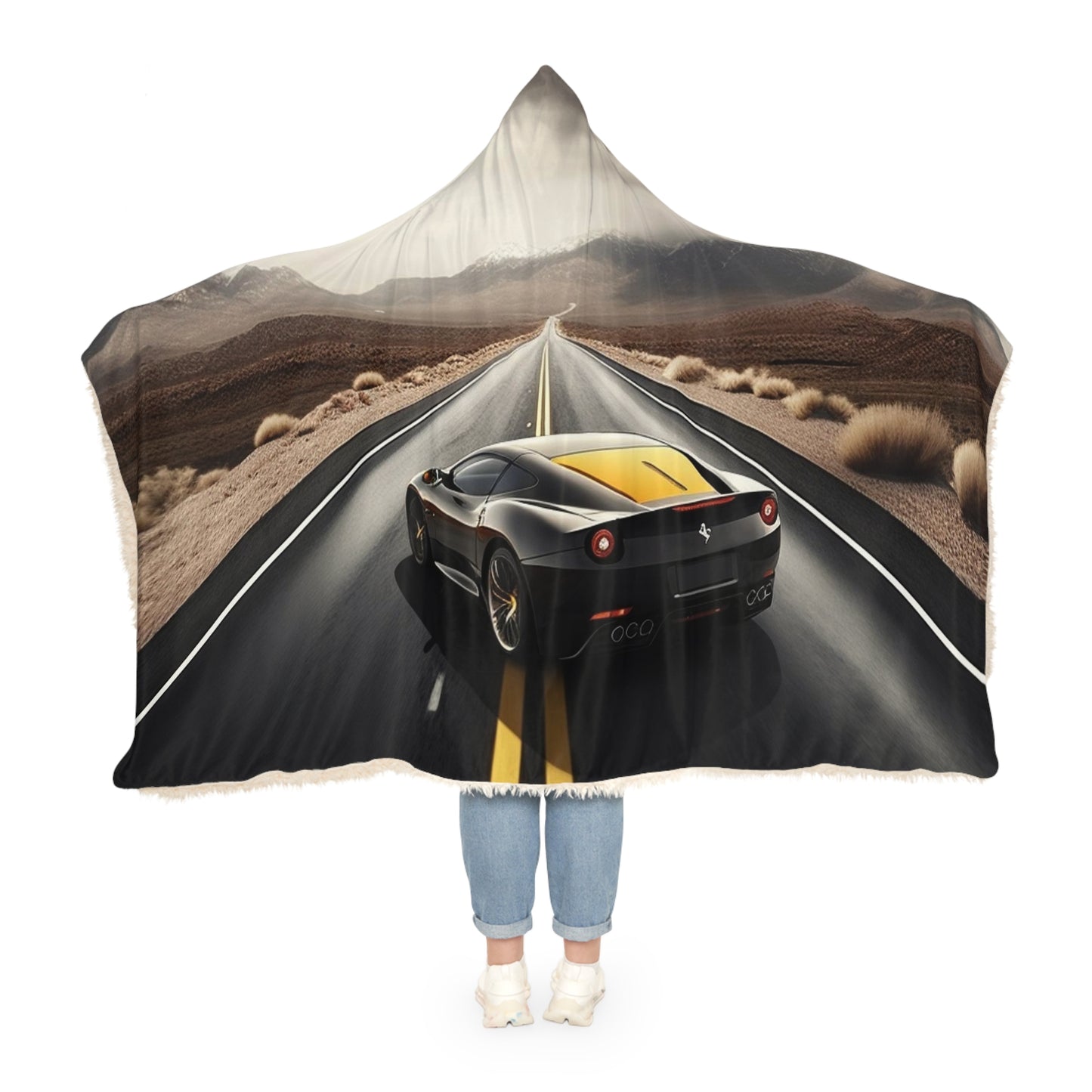 Snuggle Hooded Blanket Ferrari Road 4