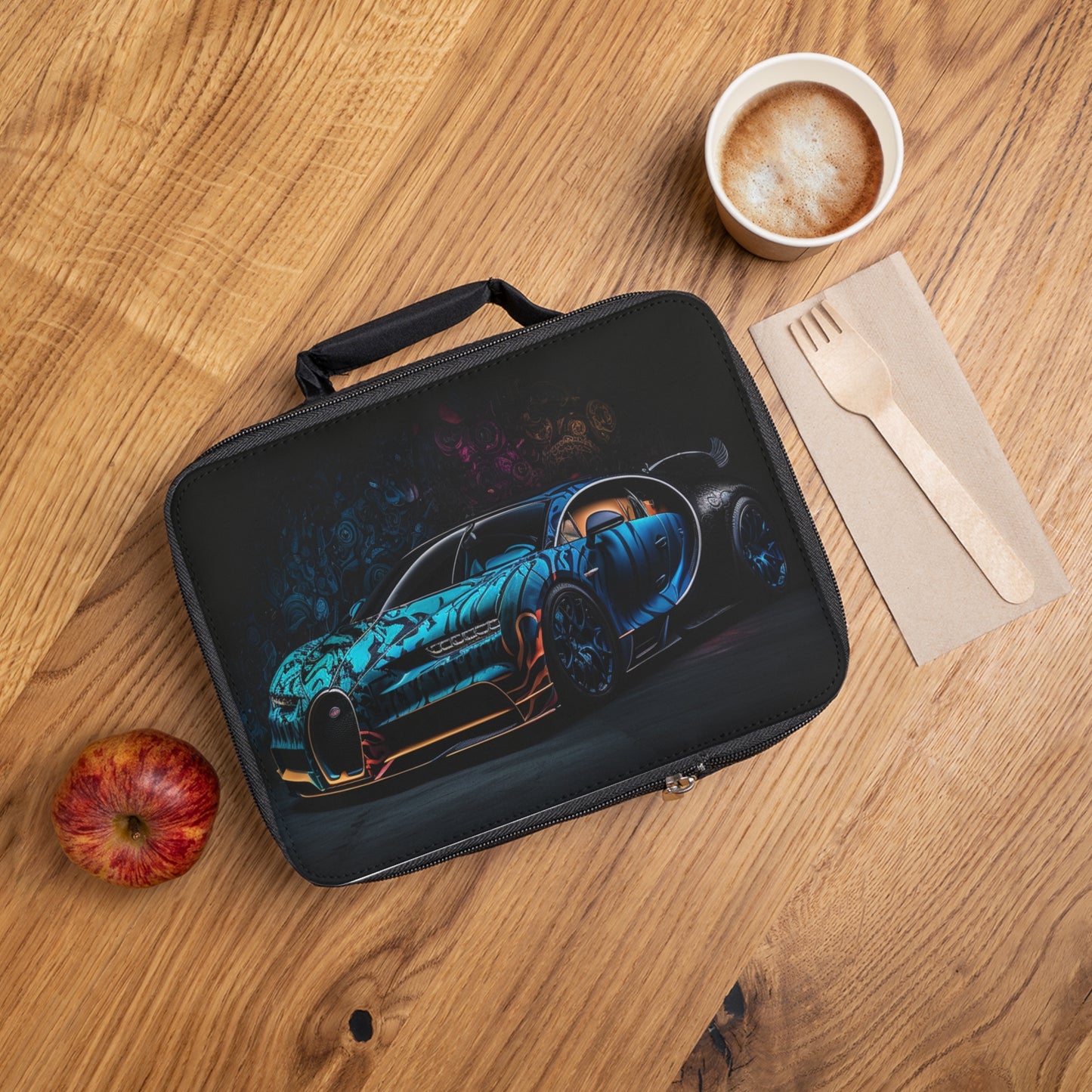 Lunch Bag Bugatti Blue 3
