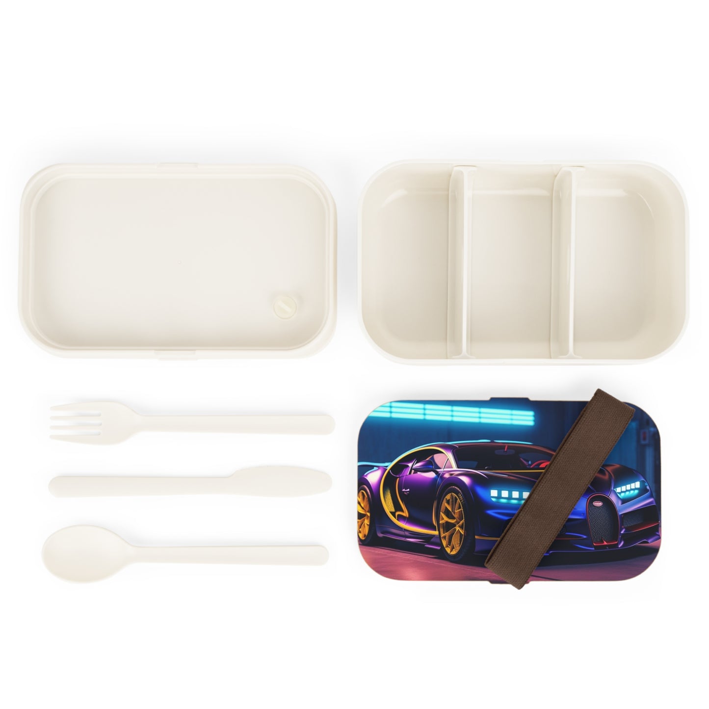Bento Lunch Box Hyper Bugatti Neon Chiron 4