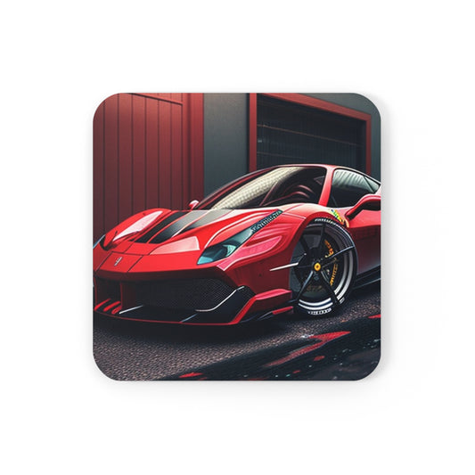 Corkwood Coaster Set Ferrari Hyper 1