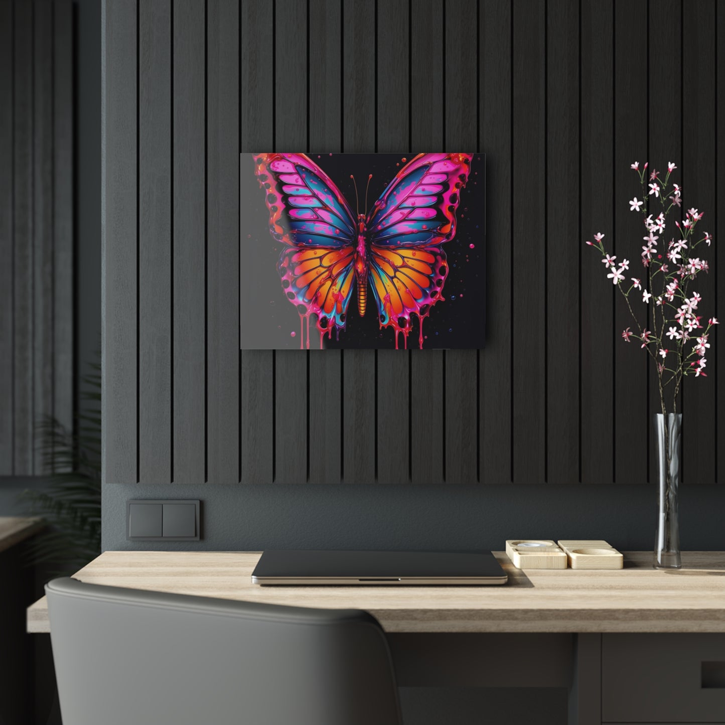 Acrylic Prints Pink Butterfly Flair 1