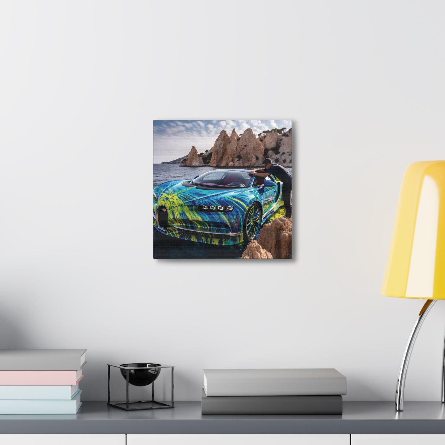 Canvas Gallery Wraps Bugatti Water 1