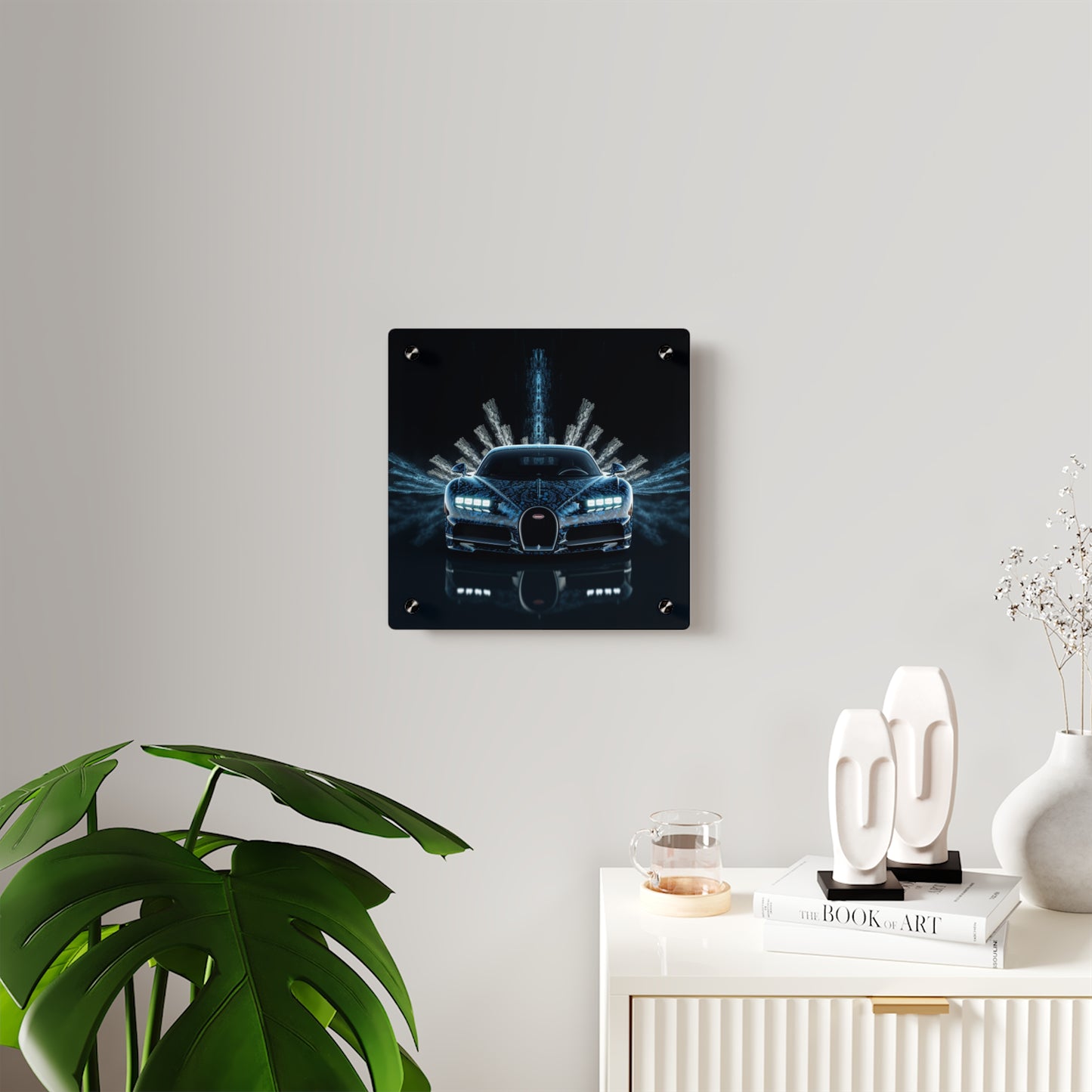 Acrylic Wall Art Panels Hyper Bugatti 2