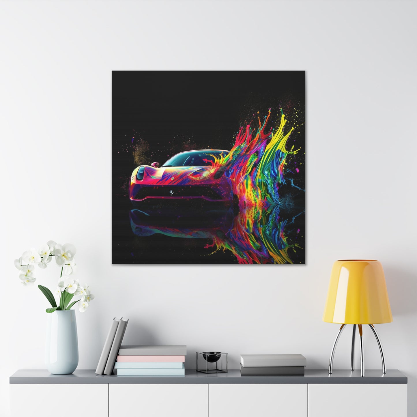 Canvas Gallery Wraps Ferrari Fusion Water 3