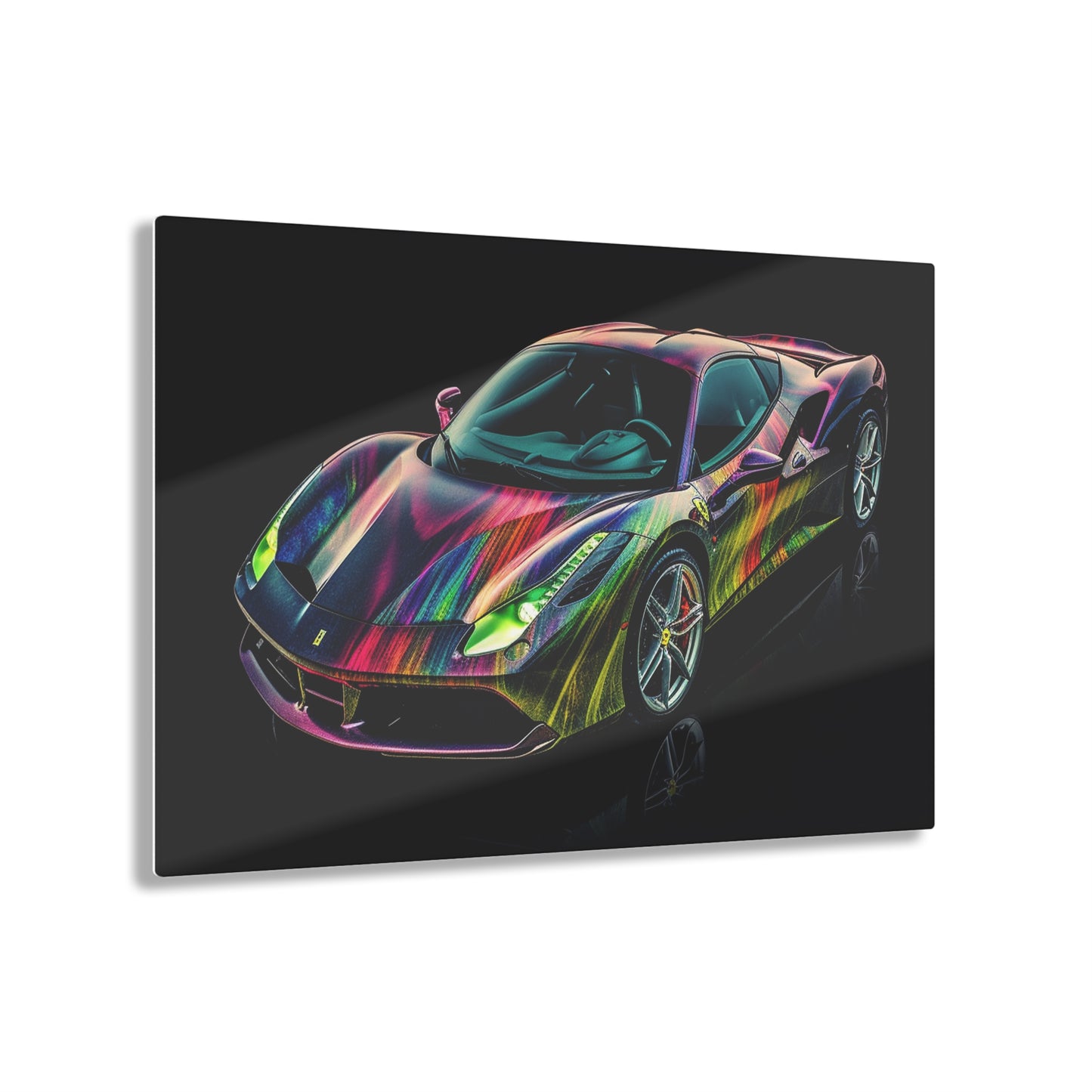 Acrylic Prints Ferrari Color 3