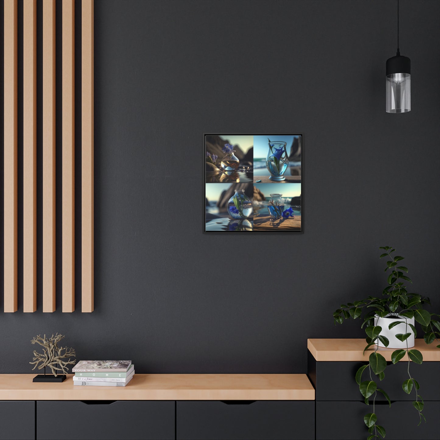 Gallery Canvas Wraps, Square Frame The Bluebell 5