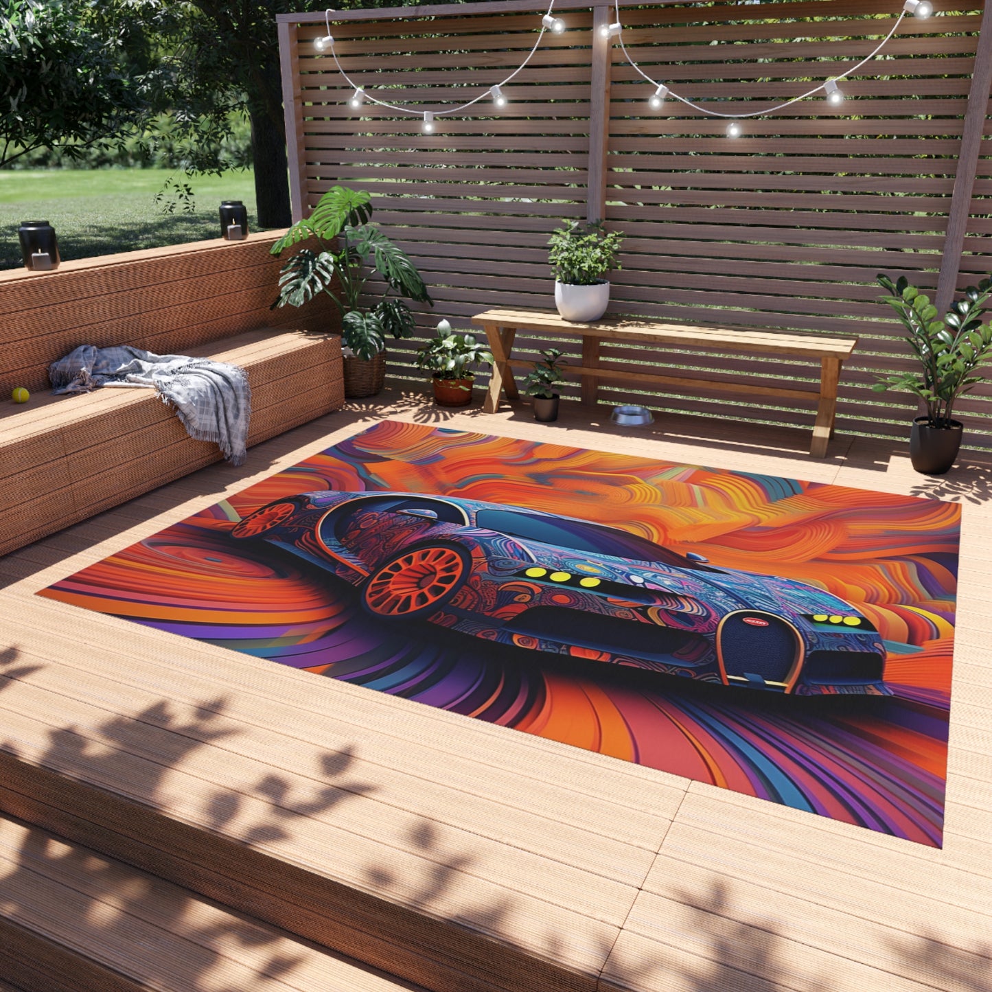 Outdoor Rug  Bugatti Abstract Concept 4