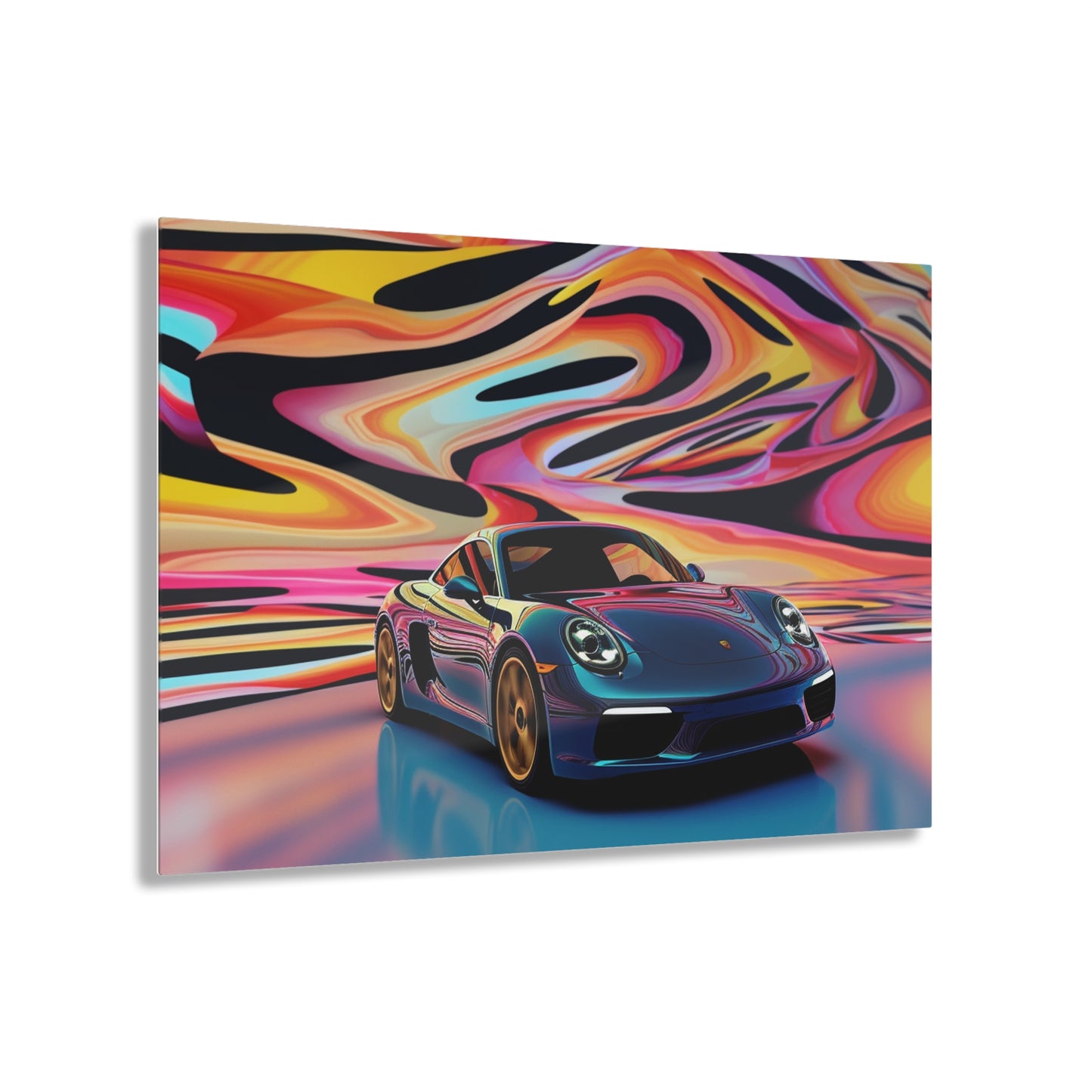 Acrylic Prints Porsche Water Fusion 2