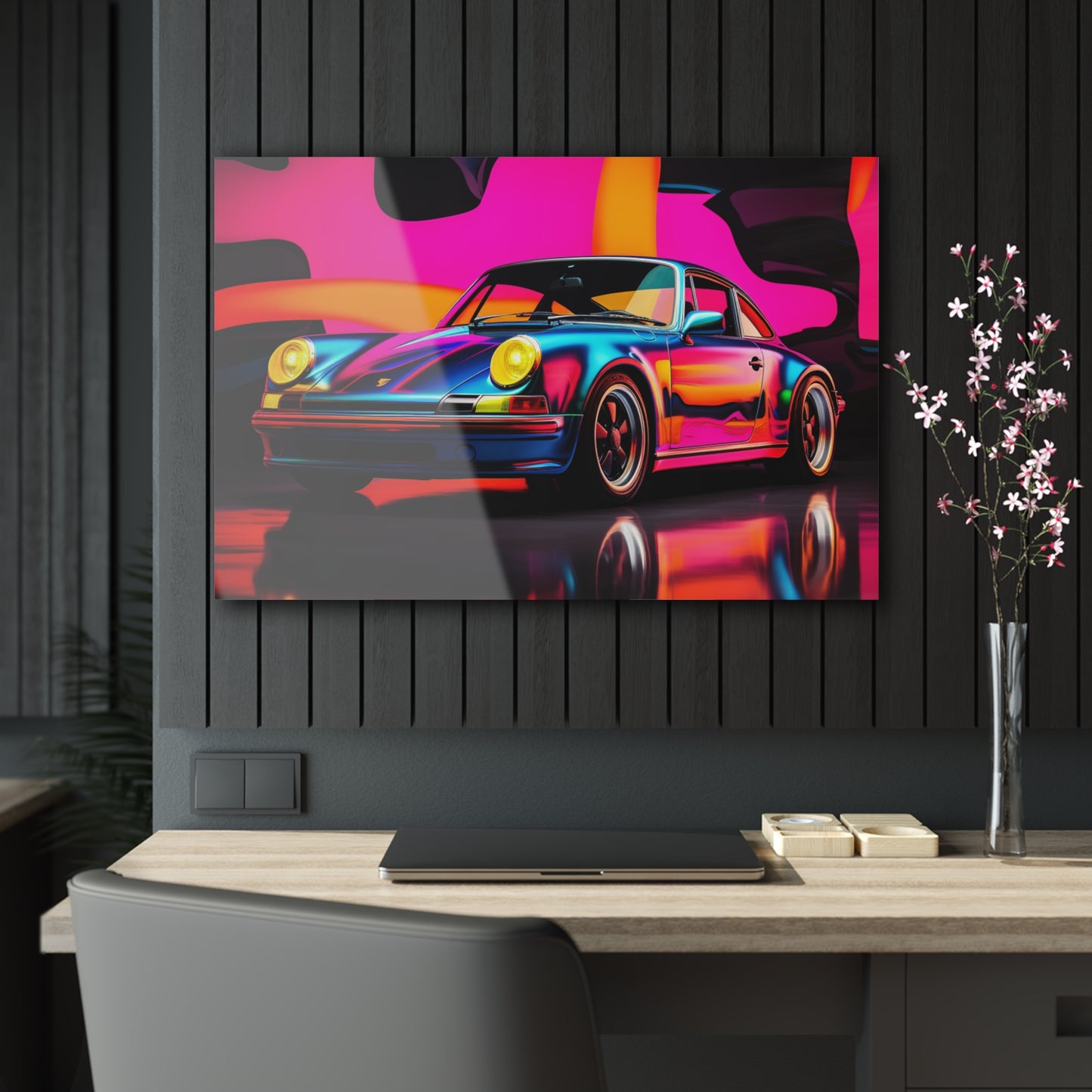 Acrylic Prints Macro Porsche 2