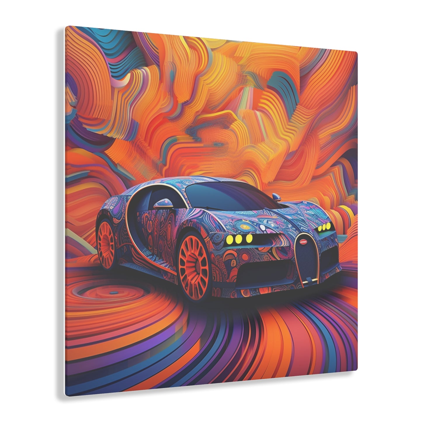 Acrylic Prints Bugatti Abstract Concept 4