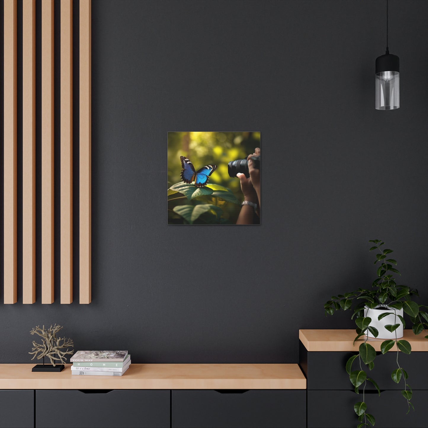 Canvas Gallery Wraps Jungle Butterfly 3